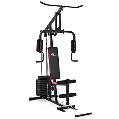 Multifunction Cross Trainer Workout Machine Strength Training Fitness Exercise